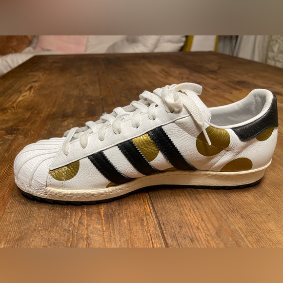 Jeremy Scott Adidas Superstar 80’s Ripple Polka Dot Gazelle - Picture 4 of 6